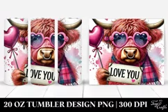 Valentines 20 Oz Tumbler Png Product Image 1