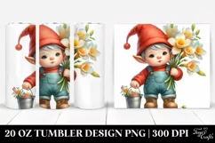 Spring 20 Oz Tumbler Png Product Image 1