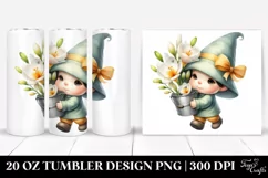 Spring 20 Oz Tumbler Png Product Image 1