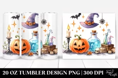 Simple Funny Haloween Magic Potion 20 Oz Tumbler Product Image 1