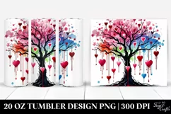 Valentines 20 Oz Tumbler Png Product Image 1