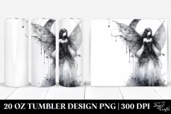 Gothic Fairy Clipart 20 Oz Tumbler Product Image 1
