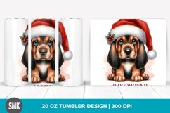 Watercolor Baby Bloodhound Tumbler Product Image 1