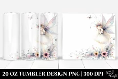 Whimsical Fairy 20 oz Tumbler Product Image 1