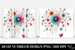 Valentines 20 Oz Tumbler Png Product Image 1