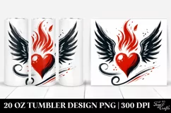 Love 20 Oz Tumbler Png Product Image 1