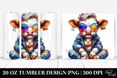 Revolted Baby Cow 20 Oz Tumbler Product Image 1