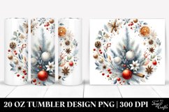Christmas PNG 20 Oz Tumbler Design Product Image 1