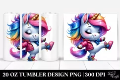 Baby Unicorn Dancing | 20 oz Tumbler Product Image 1