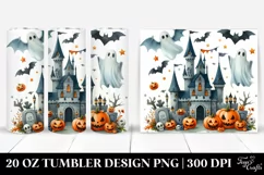 Funny Halloween Castle 20 Oz Tumbler Product Image 1