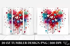 Valentines 20 Oz Tumbler Png Product Image 1
