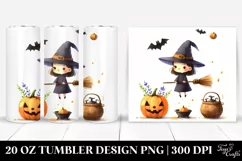 Simple Funny Halloween Witch 20 Oz Tumbler Product Image 1