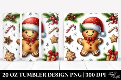 Christmas PNG 20 Oz Tumbler Design Product Image 1