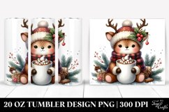 Christmas PNG 20 Oz Tumbler Design Product Image 1