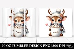 Christmas PNG 20 Oz Tumbler Design Product Image 1