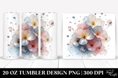 Abstract Pastel Shiny Primrose | 20 oz Tumbler Product Image 1
