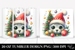 Christmas PNG 20 Oz Tumbler Design Product Image 1
