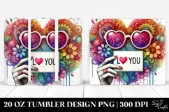 Spring 20 Oz Tumbler Png Product Image 1