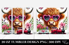 Valentines 20 Oz Tumbler Png Product Image 1
