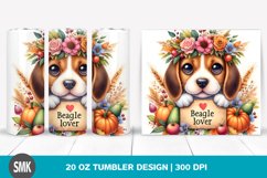 Watercolor Baby Beagle Tumbler Product Image 1