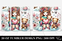 Valentines 20 Oz Tumbler Png Product Image 1