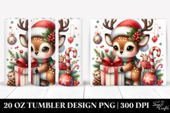 Christmas PNG 20 Oz Tumbler Design Product Image 1
