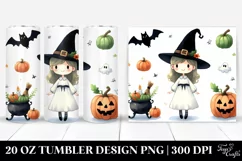 Simple Funny Haloween Witch 20 Oz Tumbler Product Image 1