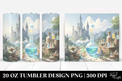 Simple Digital Painting Magic Potion | 20 oz Tumbler Product Image 1
