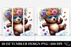 Cool Baby Bear Dance,Transparent PNG Product Image 1