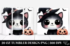Simple Funny Halloween Clipart 20 Oz Tumbler Product Image 1