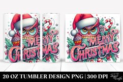 Christmas PNG 20 Oz Tumbler Design Product Image 1