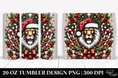 Christmas PNG 20 Oz Tumbler Design Product Image 1