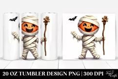 Simple Funny Halloween Clipart 20 Oz Tumbler Product Image 1