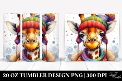Christmas PNG 20 Oz Tumbler Design Product Image 1