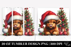 Christmas PNG 20 Oz Tumbler Design Product Image 1