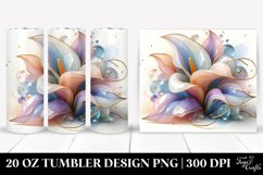 Shiny Calla Lily Tumbler Product Image 1