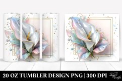 Calla Lily Tumbler Product Image 1