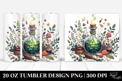 Simple Digital Painting Magic Potion | 20 oz Tumbler Product Image 1