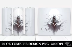 Simple Digital Painting Phantom | 20 oz Tumbler Product Image 1