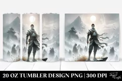 Simple Digital Painting Phantom | 20 oz Tumbler Product Image 1
