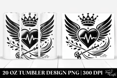 Love 20 Oz Tumbler Png Product Image 1
