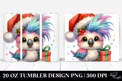 Stylish Parrot for Christmas,Transparent PNG Product Image 1