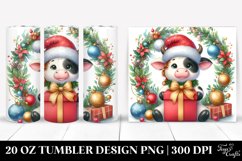 Christmas PNG 20 Oz Tumbler Design Product Image 1