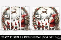 Christmas PNG 20 Oz Tumbler Design Product Image 1