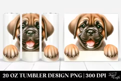 Cute Baby Mastiff | 20 Oz Tumbler Product Image 1