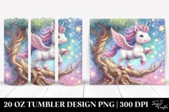 Cute Baby Unicorn Dancing | 20 Oz Tumbler Product Image 1