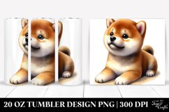 Cheerful Baby Shiba Inu,Transparent PNG Product Image 1