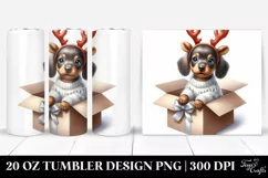 Dachshund Surprise,Transparent PNG Product Image 1