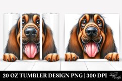Crazy Bloodhound | 20 Oz Tumbler Product Image 1