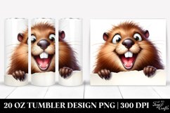 Crazy Beaver | 20 Oz Tumbler Product Image 1